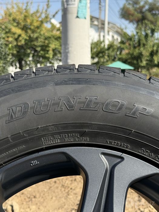 Оригинальные диски Toyota R18 с резиной Dunlop и датчиками