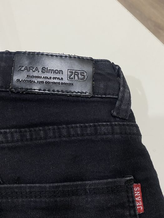 джинсы skinny черные