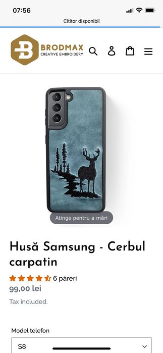 Vand carcasa Samsung s20