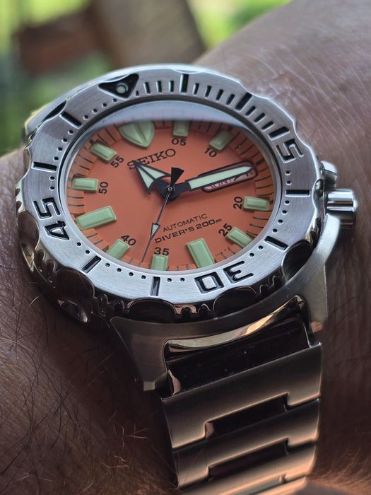 Seiko Monster Orange 1-st gen SKX781K3. Nu fac schimburi