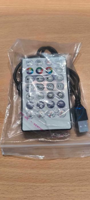 Контролер за дигитална лента на 5 волта и захранване. Юсб. Чисто нови