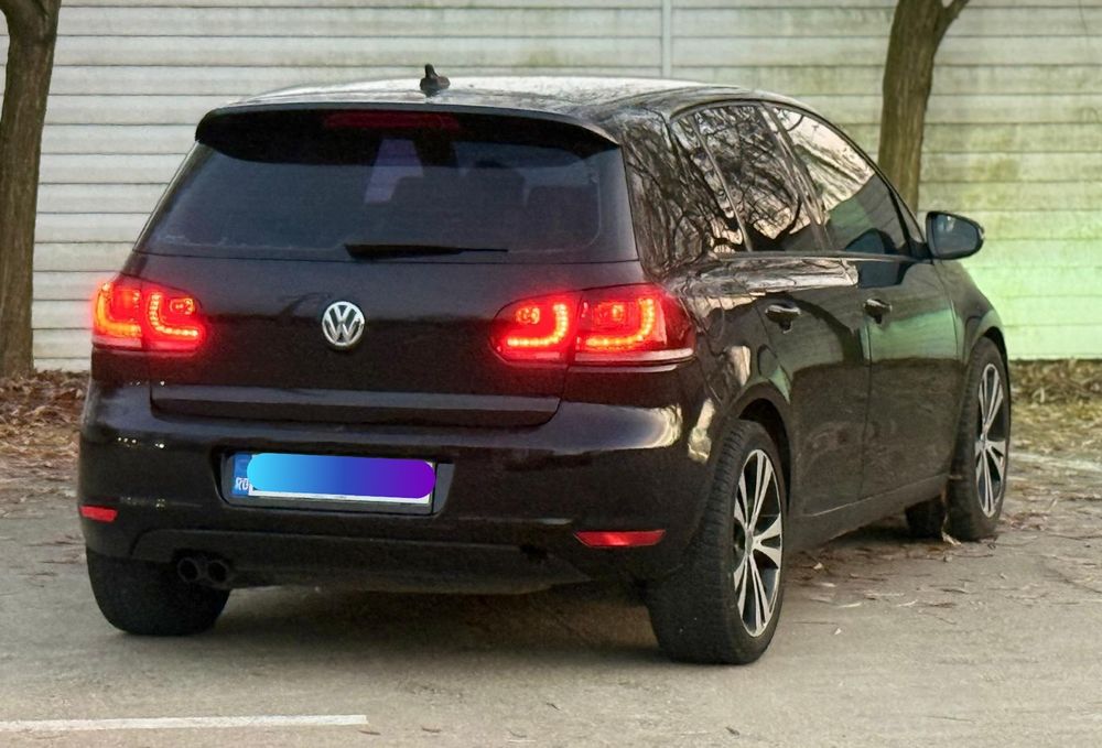 Golf 6--2.0TDI-- 2010--euro5--alcantara--faruri led--stopuri led