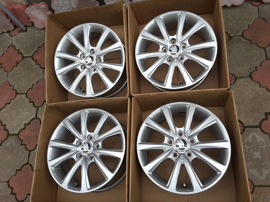 jante aliaj 16; 5x112;  Skoda Octavia 3, Octavia 4, Octavia Scout