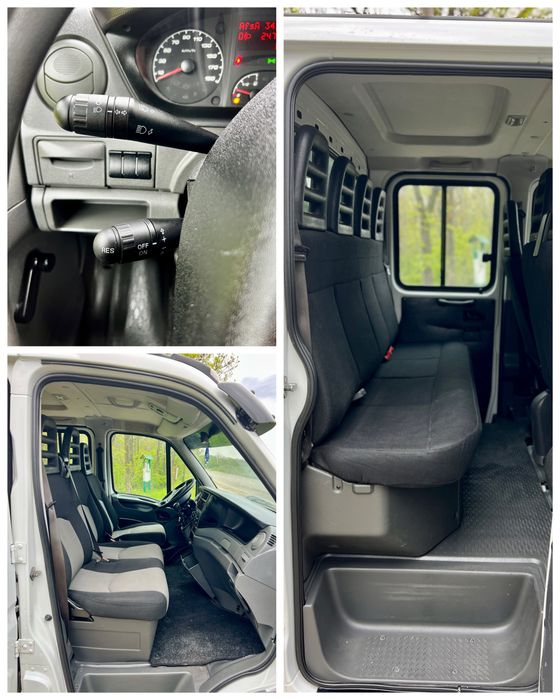 Iveco Daily 35C15 detarat 3.5 cat B 2012 7 locuri,3500kg carlig,motor 3.0,sprinter