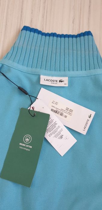 Lacoste Slim Fit Pique  Cotton  40 - M НОВО ОРИГИНАЛ Дамска Тениска