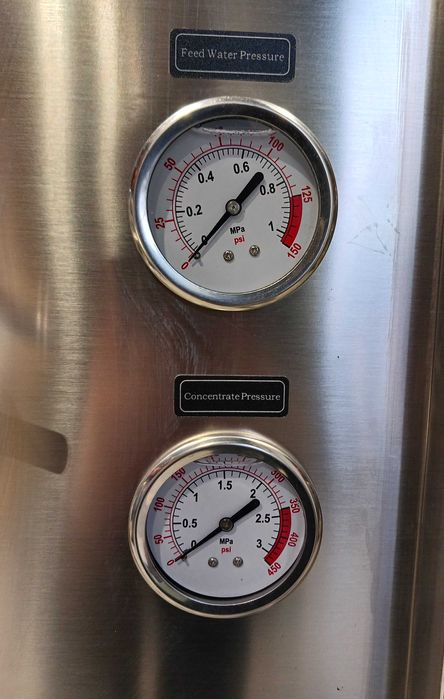 Индустриална система за обратна осмоза 250л на час