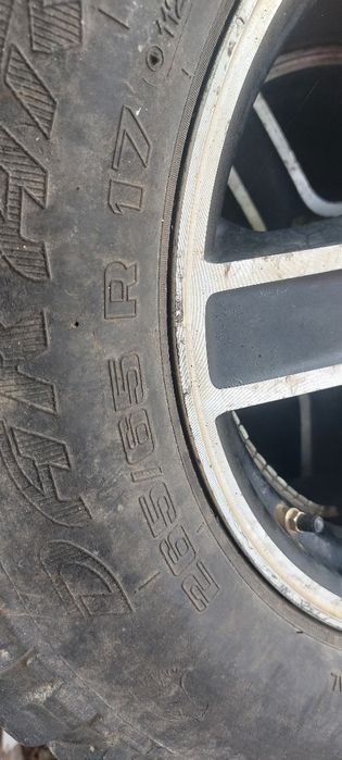 Roti Anvelope off road r17 nissan toyota mitsubishi PCD 6x139,7