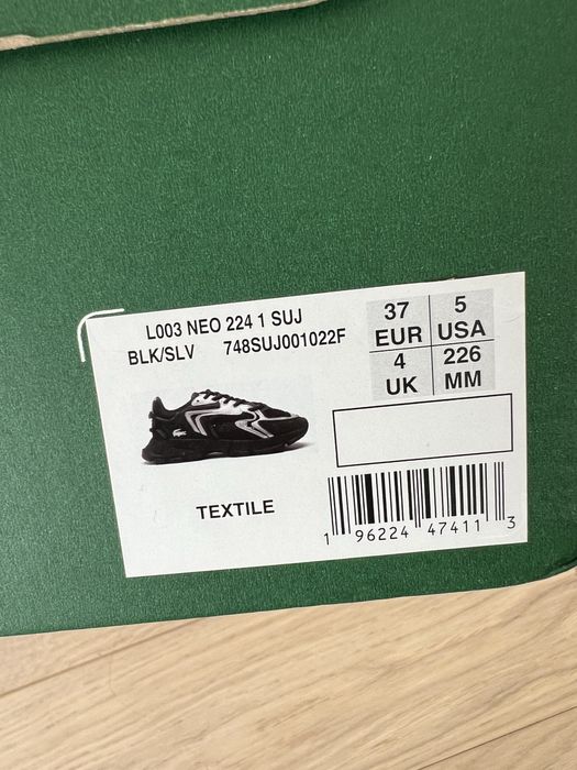 Кроссовки Lacoste р36-36,6