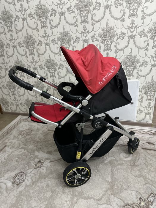 Продается мощная коляска baby ruler автолюлька 2 в 1