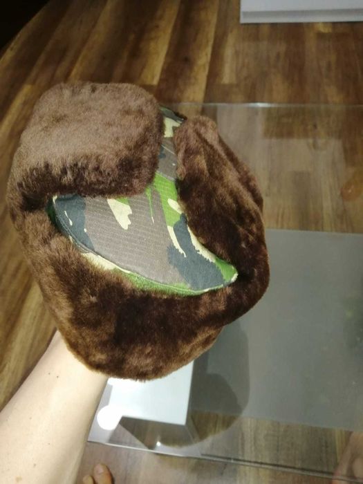 Caciula ristop  cu blana naturala