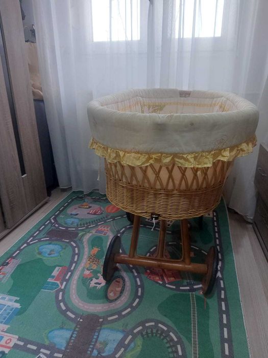 Coșuleț bebeluș de răchită