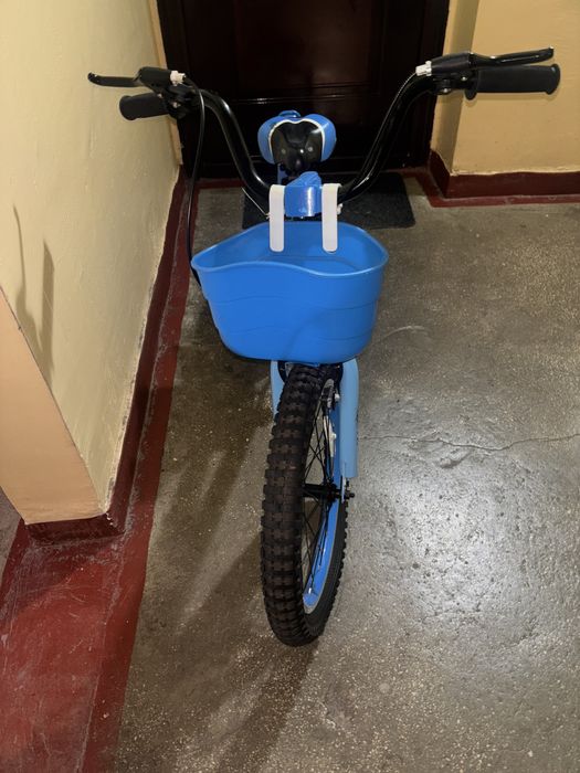 Bicicleta copii albastra