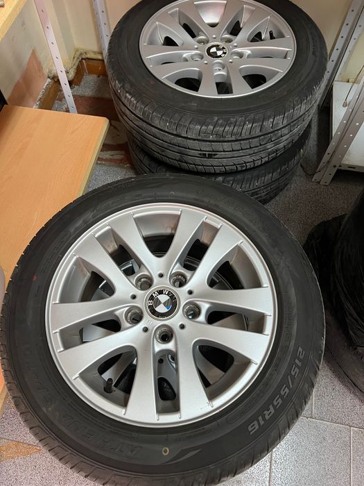 Джанти със Гуми 215/55/16/дот 43/23год