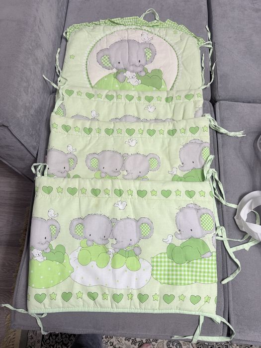 Бортики и балдахин на кроватку