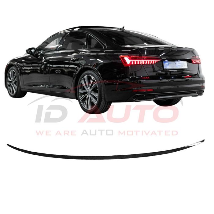 Спойлер багажник Audi A6 C8 Sedan 2018+, заден лип
