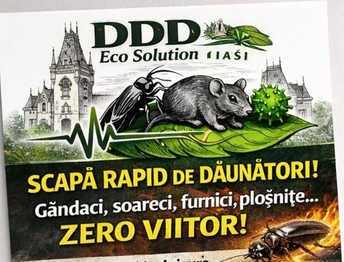 Servicii DDD - Dezinsecție, dezinfecție, deratizare