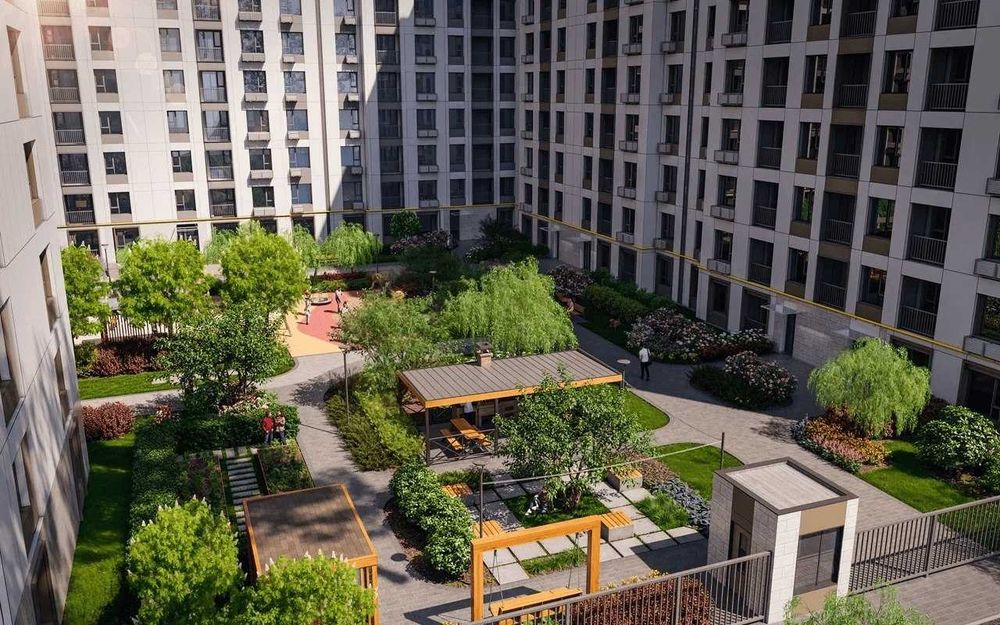 1041 у.е 2-хона | 62.7 м² | Метро Янгиобод| 5-қават Ипотека