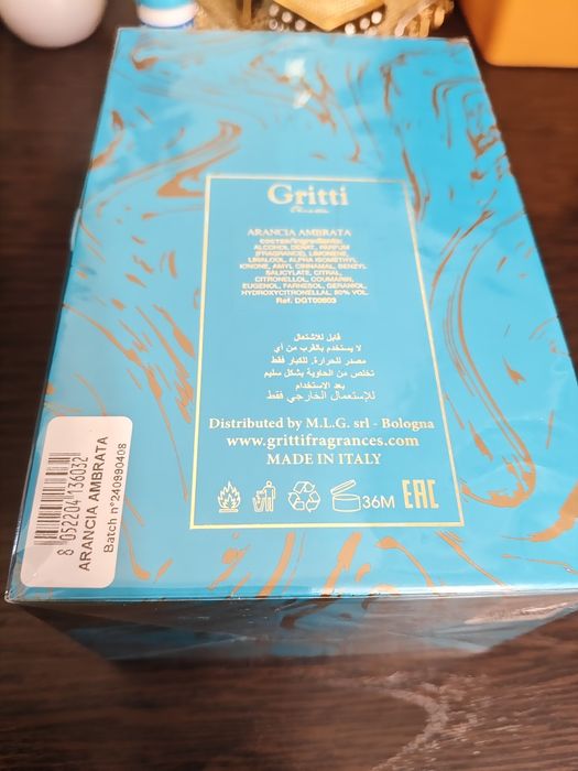 Парфюм Gritti Arancia Ambratta