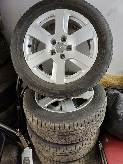 Jante cu cauciucuri iarna Audi A6- a4 R16 -R17 - model 2015