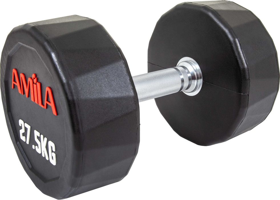 Сет Дъмбели Amila PU Series, 5 кг - 35 кг, Фитнес Гири 12 чифта
