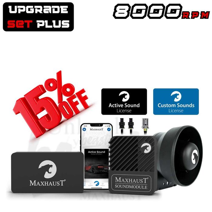 Maxhaust v4+ модули усилване Active Sound Audi A6 7 BiTDI S6 7 SQ7 8 5