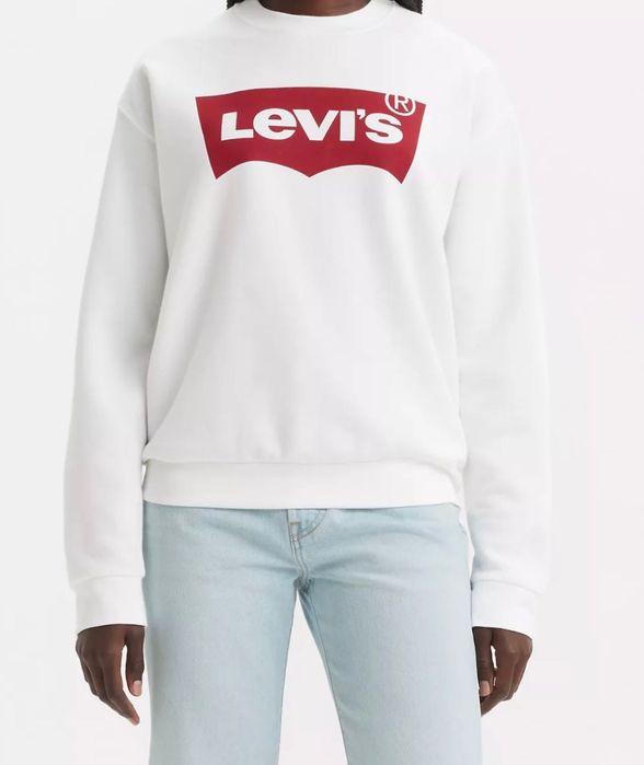 Levi’s sweatshirt дебела блуза с дълъг ръкав и етикет