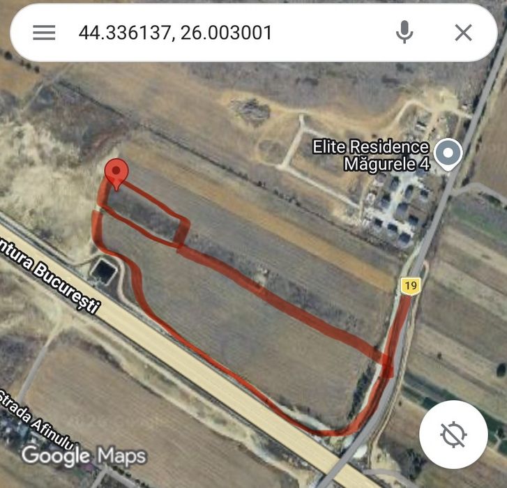 Vanzare teren– MĂGURELE, Langa A0