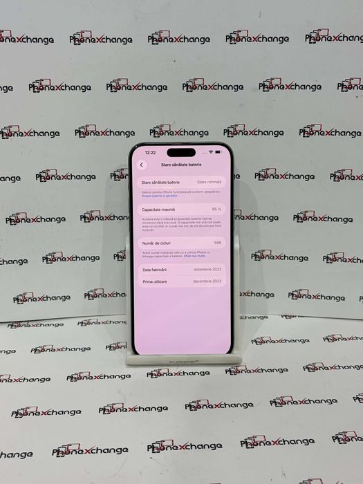 iPhone 15 Pro Max 256GB Natural Nverlocked 85%  46030