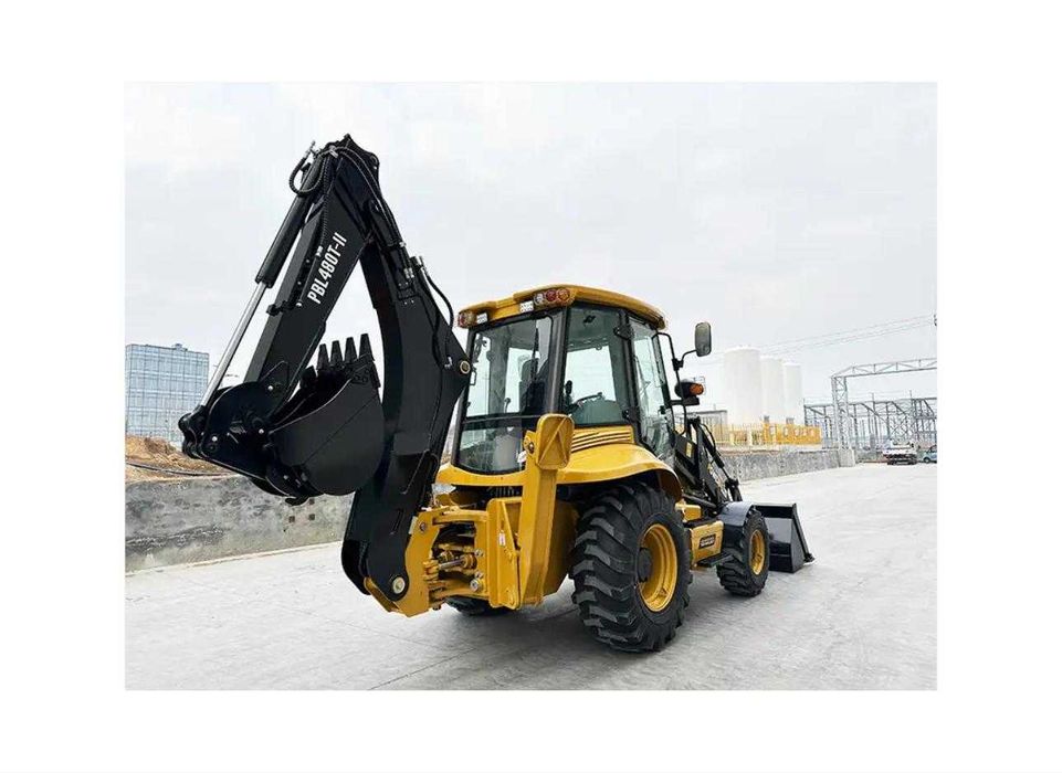 Экскаватор-погрузчик POWERPLUS PBL480T-II — под заказ