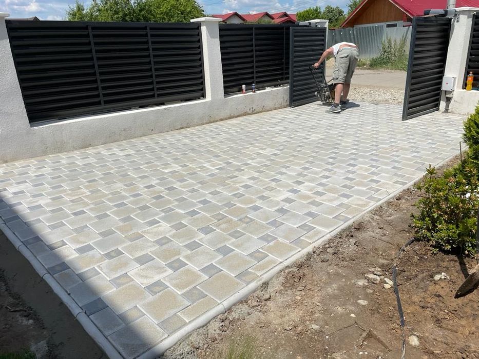 Producator pavaje, dale, borduri, capace gard, pentru gradina