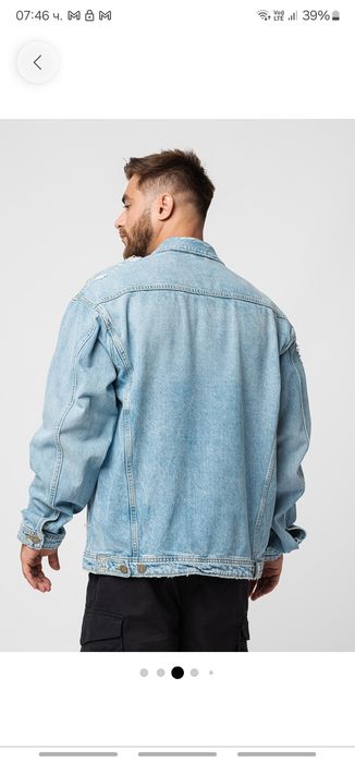 Дънково яке Jack & Jones - M