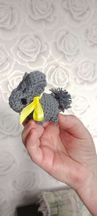 Серый зайчик своими руками