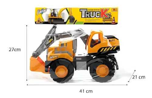 Камион Строителен багер - град на супермощни камиони