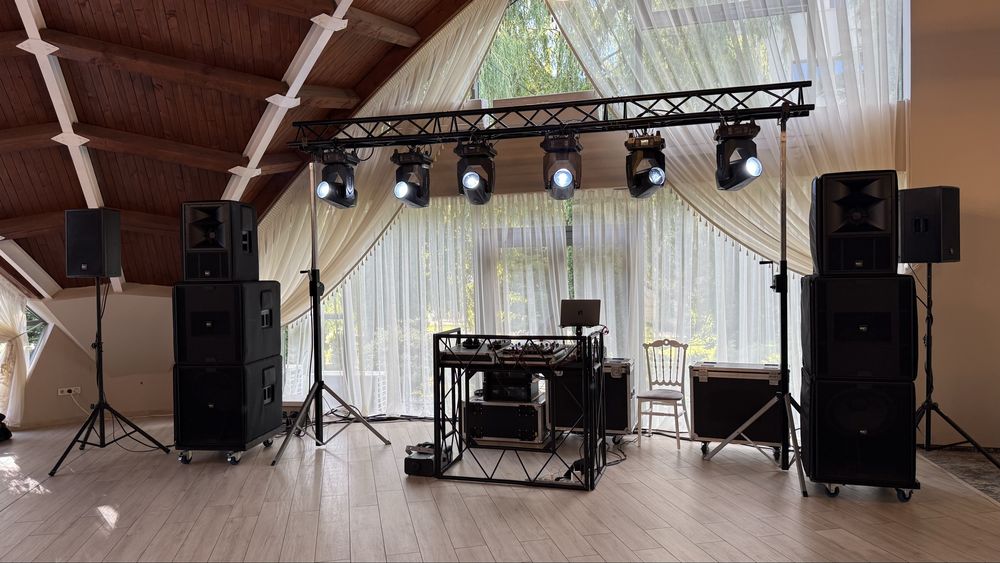 Închiriez sistem audio profesional KV2 + 2 monitoare KV2