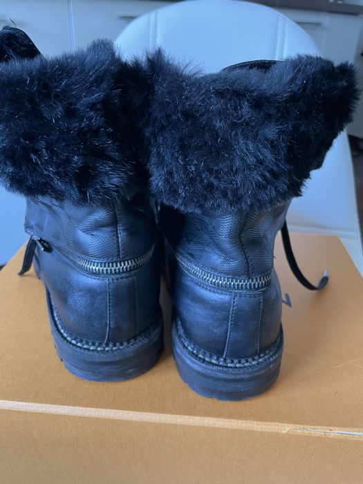 Ghete Louis VuittonTibet Combat 2 Way Damier Infini Leather Men Boots