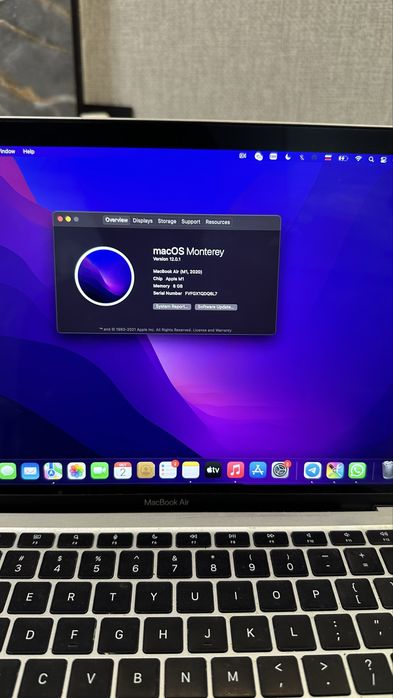 Mac book air 13 2020