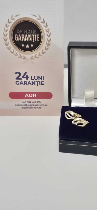 (AG46) Cercei aur 14K B.4649.1