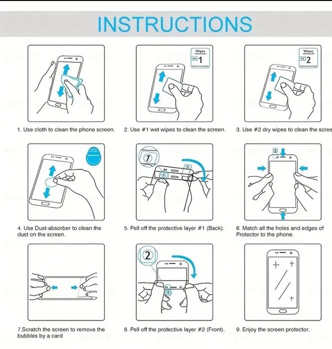 Предпазно стъкло (протектор) за Redmi Note 9