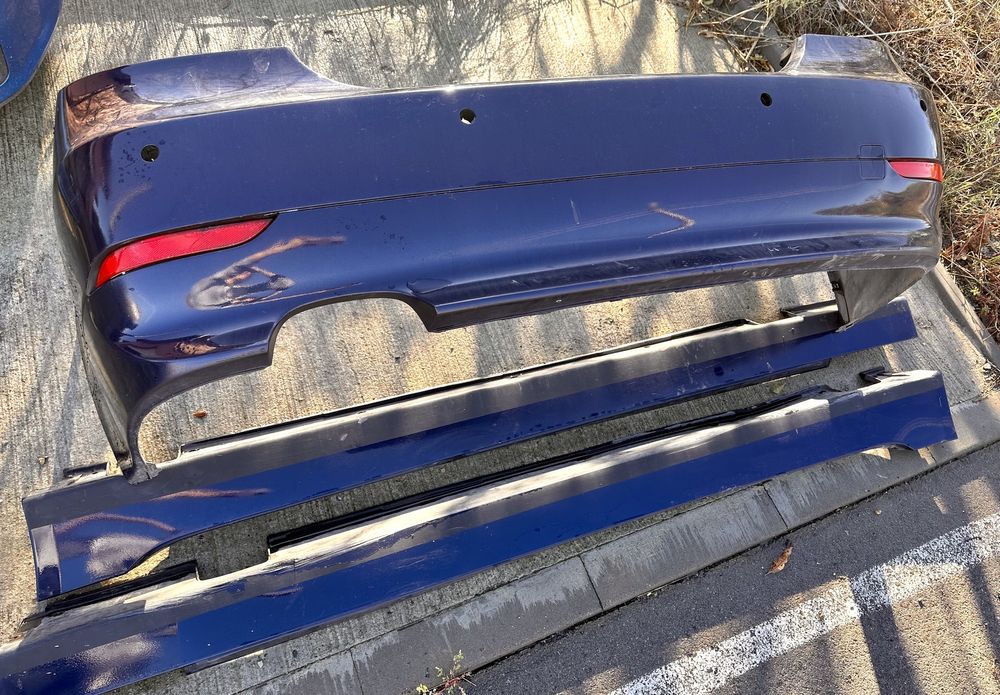 Задна броня и прагове BMW E60