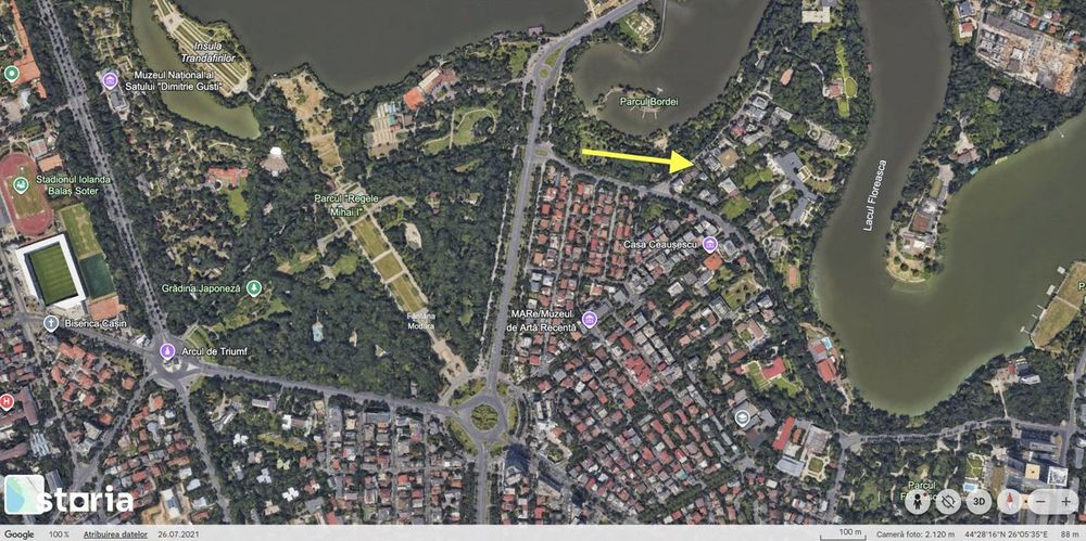 Primăverii-Parcul Bordei, CUT 2,5 fara PUD