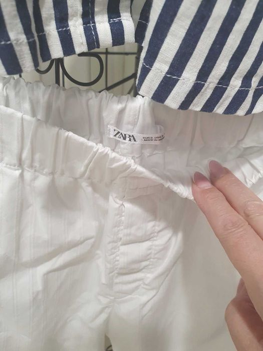 ZARA бял спортен панталон размер 36