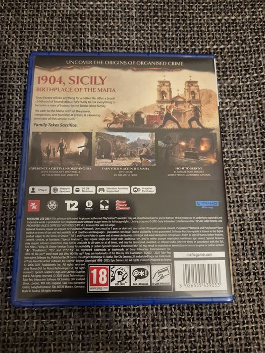 Joc Mafia The Old Country PS5