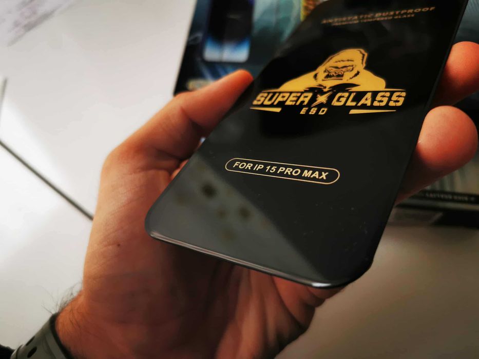 Set 3 folii de sticla ecran display Apple Iphone 15 14 13 12 11 x max