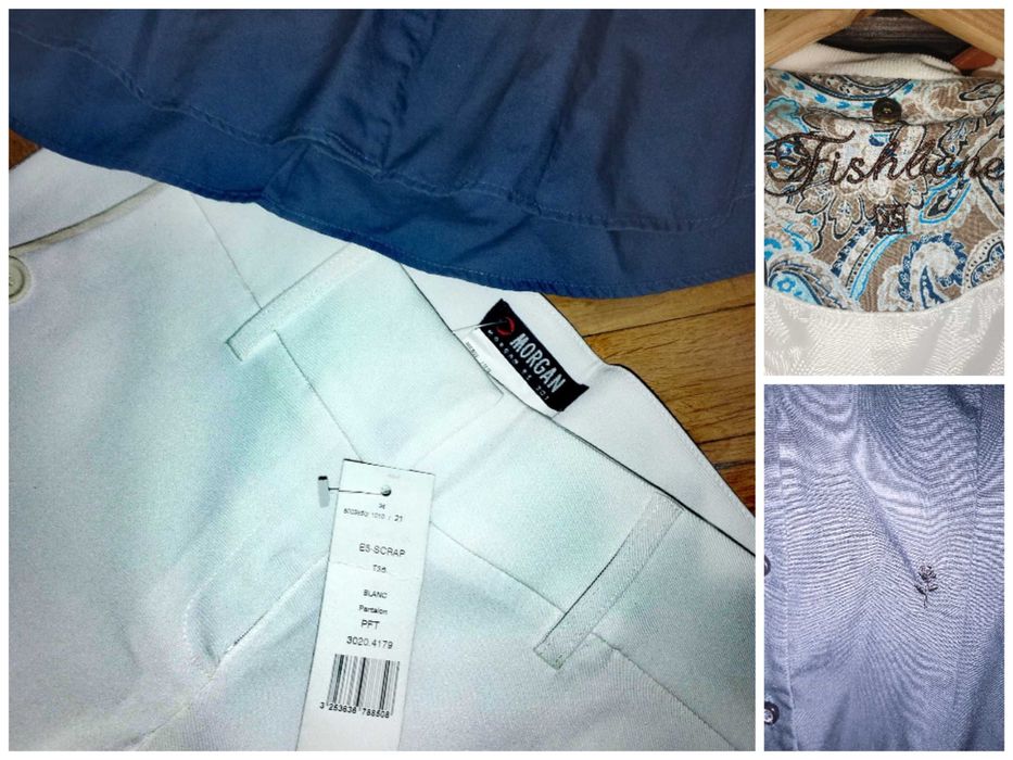 fishbon,Seidensticker, morgan панталон,риза,сако-S