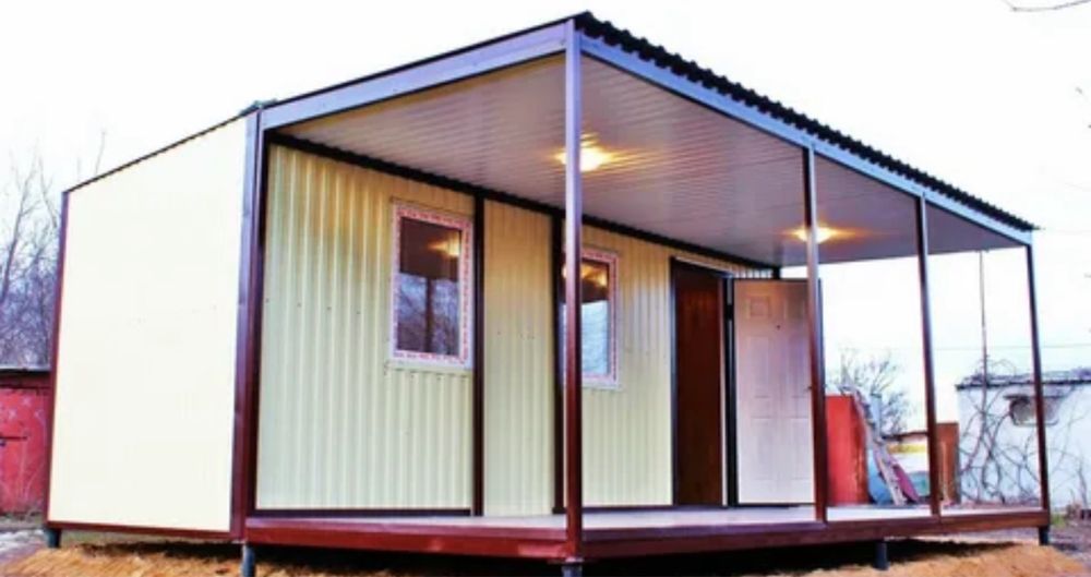 Дачный домик. Контейнер. Бытовка. Павильон