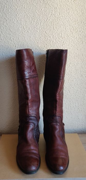 Cizme din piele, damă, Măr. 36