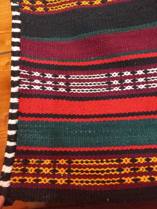 Сурханский нац-ный ковер из хлопка, ручная работа, 3,30х1,70 м, гилам