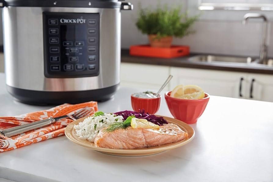 Crock-Pot Express CSC051X, 1000 W, 5.6 l, control digital, 8 programe