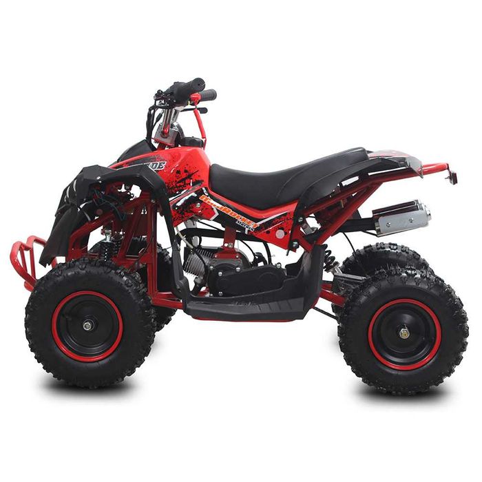 Atv copii 49cc Minigade 6" pornire electrica rosu