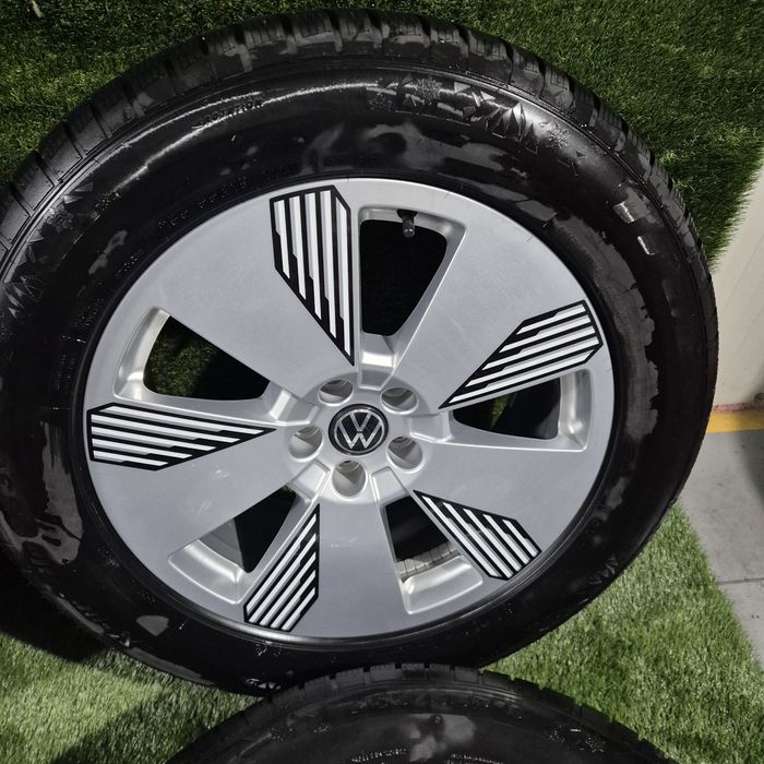 Jante impecabile R 19 5x112 vw Touareg cu 255 55 19 dot 2024 m+s